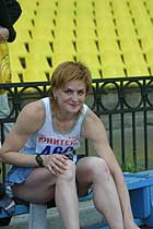 Ирина Шевченко (победительница Чемпионата России 2004 г. в забеге на 100 м с барьерами)