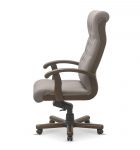 Кресло Статус Плюс | Status plus черная CN1114/дерево - дуб мелвилл