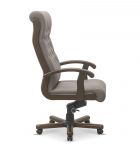 Кресло Статус Плюс | Status plus черная CN1114/дерево - дуб мелвилл