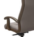 Кресло Статус Плюс | Status plus черная CN1114/дерево - дуб мелвилл