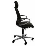 Кресло Модус | Modus высокое с подголовником темно-коричневая