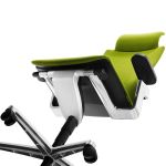 Кресло Он | On с высокой спинкой с подголовником черная