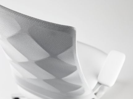 Кресло руководителя Connex 2 mesh с высокой сетчатой спинкой ткань / фуксия 1712