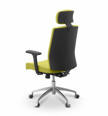 Кресло персонала Alfa X/SL/3D/H ткань ткань TW / серая