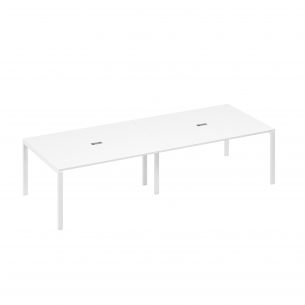 A4 стол для переговоров 320x124 на металлокаркасе uno а4 б1 133-2 бп