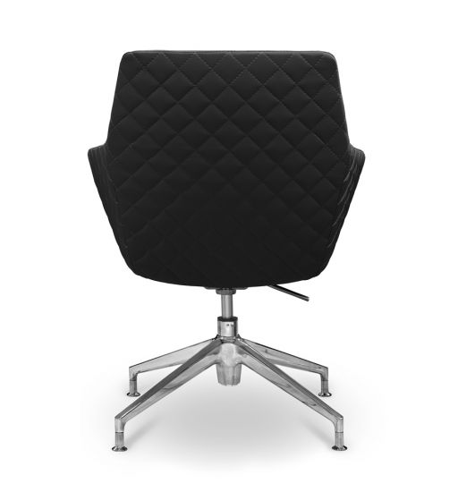 Кресло посетителя Аврора | Aurora НХ4 черная