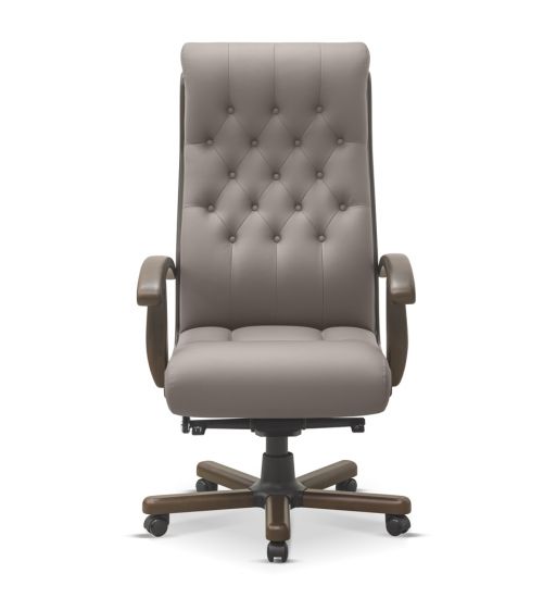 Кресло Статус Плюс | Status plus черная CN1114/дерево - дуб мелвилл