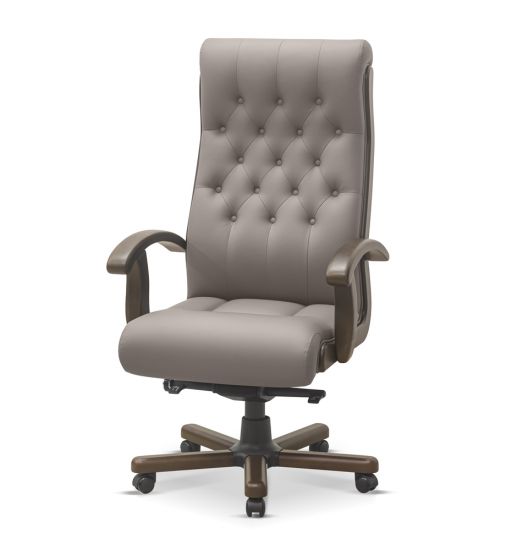 Кресло Статус Плюс | Status plus черная CN1114/дерево - дуб мелвилл