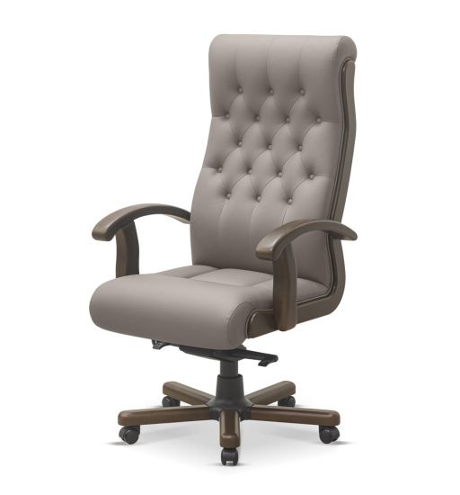 Кресло Статус Плюс | Status plus черная CN1114/дерево - дуб мелвилл