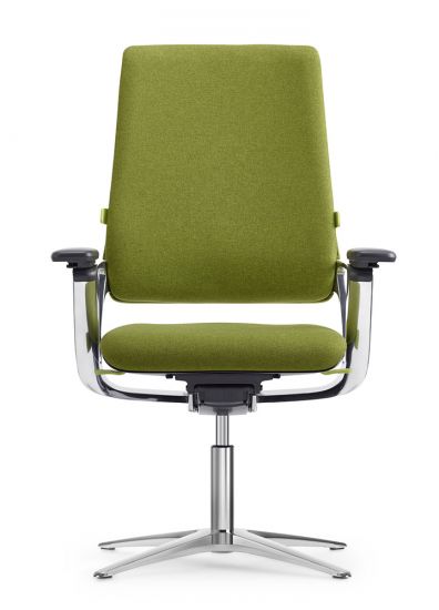 Кресло посетителя Коннекс 2 | Connex2 черная 4880