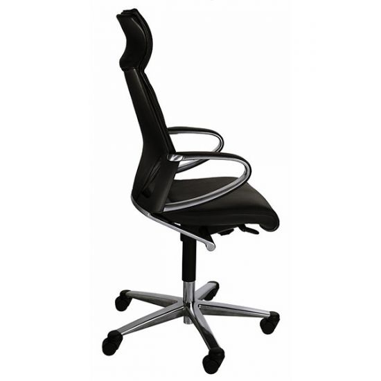 Кресло Модус | Modus высокое с подголовником темно-коричневая